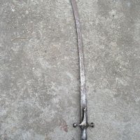 Стар Индо-Персийски Тулвар 19 век сабя меч острие шамшир, снимка 6 - Антикварни и старинни предмети - 40037144