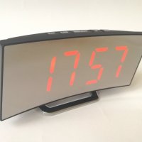 Огледален лед часовник(час, аларма, термометър), снимка 6 - Други - 28651687