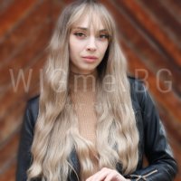 Дълга руса перука на вълни с бретон Бренда, снимка 2 - Аксесоари за коса - 39835653