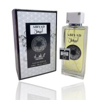 Оригинален арабски дамски парфюм ABIYAD by MANASIK, 100ML EAU DE PARFUM  , снимка 1 - Дамски парфюми - 43897188