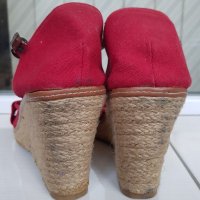 Дамски сандали тип еспадрили на платформа №40, снимка 4 - Сандали - 36886930