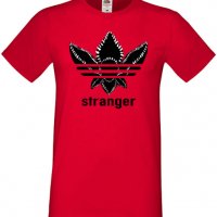 Мъжка тениска Stranger Adidas,Филм,Сериал,, снимка 4 - Тениски - 37568990