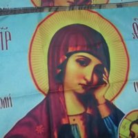 Чисто нови калъфи за възглавници принтирано изображение Дева Мария с младенеца, снимка 3 - Възглавници - 35340820
