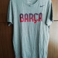 Barcelona Nike мъжка оригинална памучна тениска Барселона размер М , снимка 1 - Тениски - 36887609