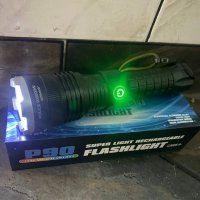 Мощен компактен фенер P90, 90 000lm, водоустойчив, снимка 4 - Къмпинг осветление - 43105124