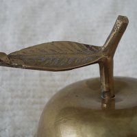 Стара бронзова Ябълка, снимка 5 - Колекции - 36894459