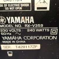 Receiver Yamaha, снимка 2 - Ресийвъри, усилватели, смесителни пултове - 44891587