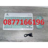 Bluetooth клавиатура и безжична мишка с безшумни бутони, снимка 2 - Клавиатури и мишки - 43581044