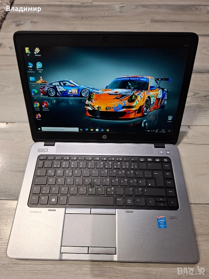 Hp EliteBook 840 G1-i7 4600u/16гб/250гб ссд, снимка 1