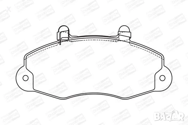 FERODO FSL1338 НАКЛАДКИ ПРЕДНИ FORD Transit Mk3 Mk4 1991-2000 OE 1301589 OE 1134158 OE 1 074 971    , снимка 1