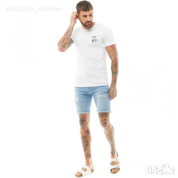 МЪЖКИ КЪСИ ДЪНКИ – DFND London Chopper Denim Shorts; размер: W32, снимка 1