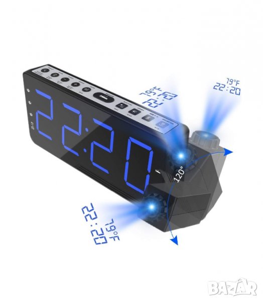 Радио часовник, снимка 1