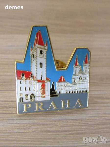  Значка от Прага, Карлов мост, Чехия-2, снимка 1