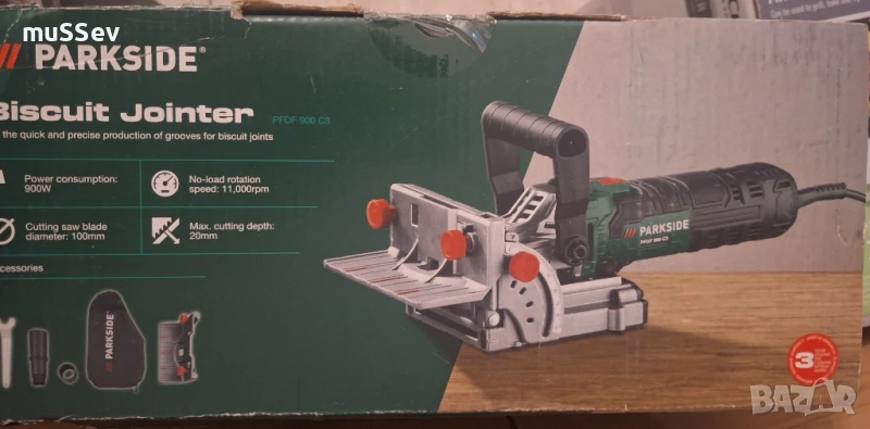 фреза на Parkside за плоски дибли на Парксайд , снимка 1