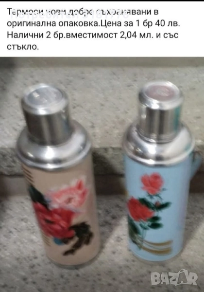 Термоси със стъкло., снимка 1