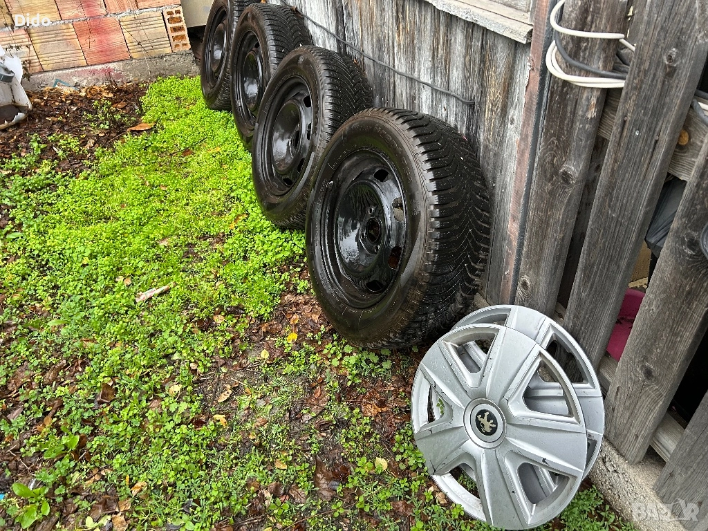 Джанти с гуми 195/65/15 зимни, снимка 1