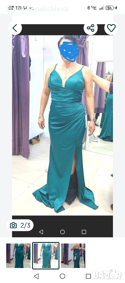 бална рокля НОВА, снимка 1