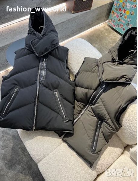 Яке без ръкави с качулка TOM FORD (46, 48, 50, 52) - реплика, снимка 1