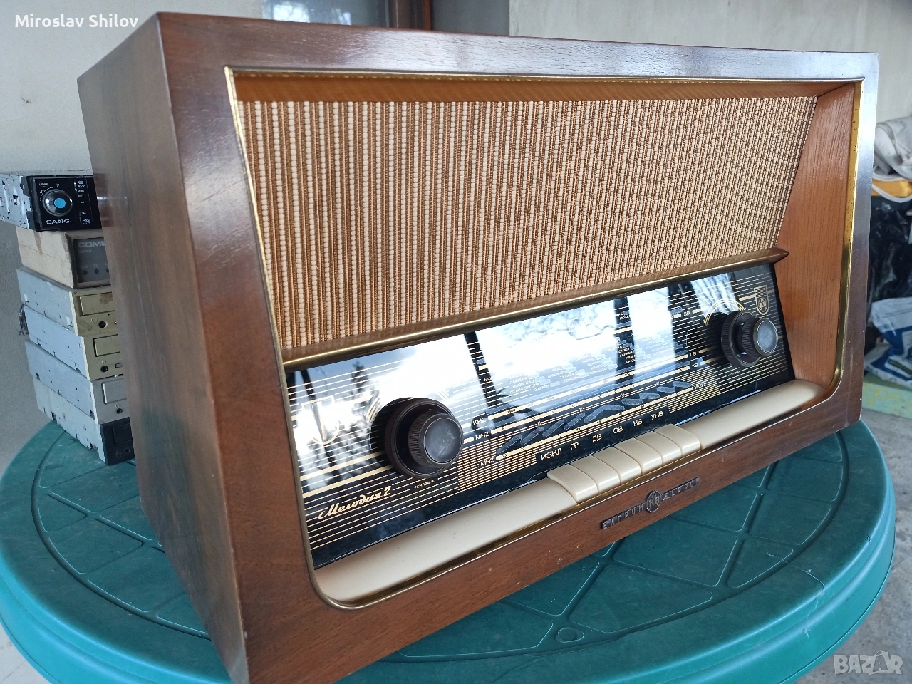 Лампово радио Мелодия 2, снимка 1