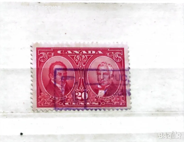 Канада 1927 г.  К.1, снимка 1