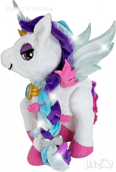 Интерактивен Магически Еднорог за Гримиране Микрофон Песни Звуци Vtech, снимка 1