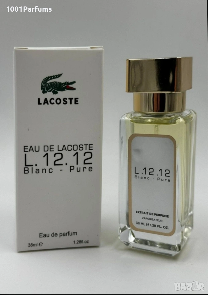 Мъжки мини парфюм Lacoste L.12.12 EDP 38ml, снимка 1