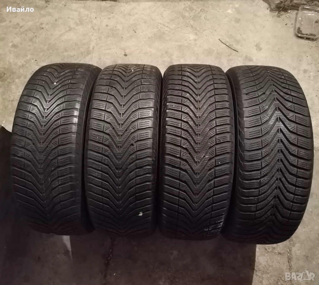 Продавам 4 броя Зимни гуми 205.55.16 на 1 сезон дот 2019 Vresstain , снимка 1