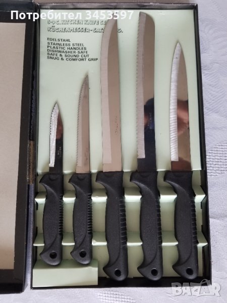 Ножове комплект кухненски 5 броя , Нови, Швейцарско производство , снимка 1