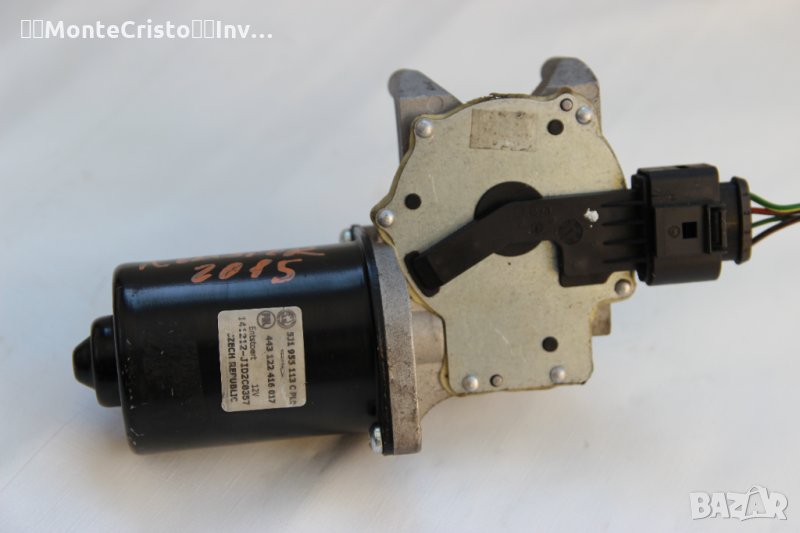 Мотор предни чистачки Skoda Roomster (2010-2015г.) 5J1 955 113 C / 5J1955113C / моторче, снимка 1