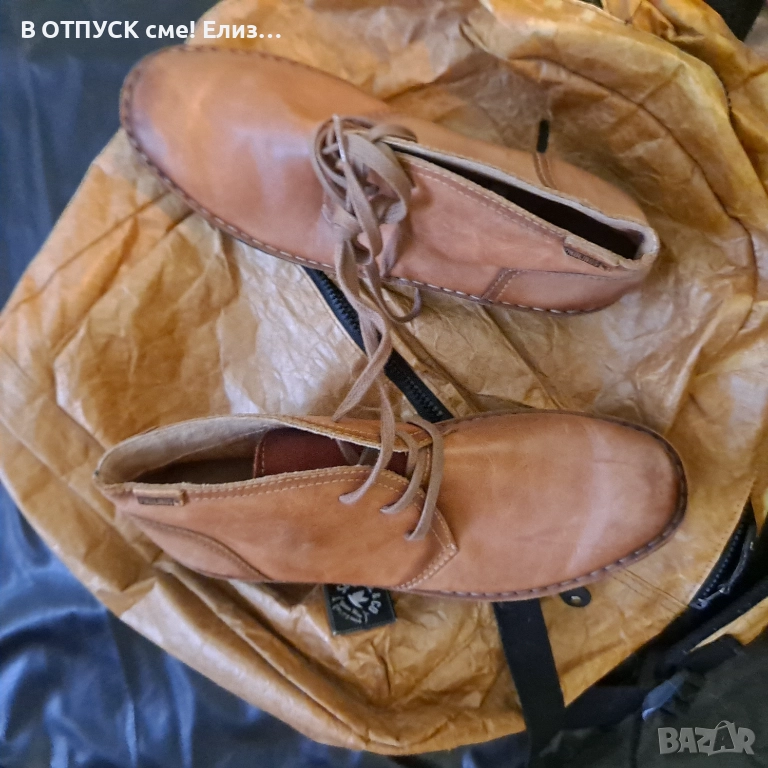 Зимни обувки боти естествена кожа, НОВИ,  маркаPikolinos, снимка 1