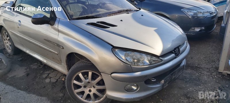 Пежо 206цц 1.6хди 110к.с/peugeot 206cc 1.6hdi, снимка 1