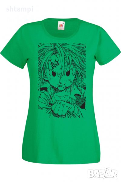 Дамска тениска The Seven Deadly Sins Meliodas 02,Анимация,игра,Празник,Повод., снимка 1