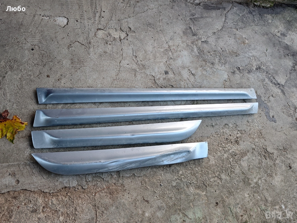 Комплект алуминиеви лайстни за врати за Ауди А6 ц6 4ф оуроуд Audi A6 c6 4f Allroad, снимка 1