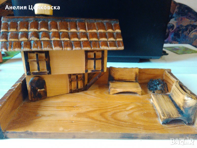 Дървени къщички ръчна изработка, снимка 1