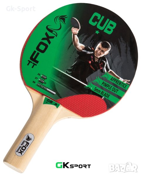Хилка за тенис на маса Fox TT Cub 1 Star, снимка 1