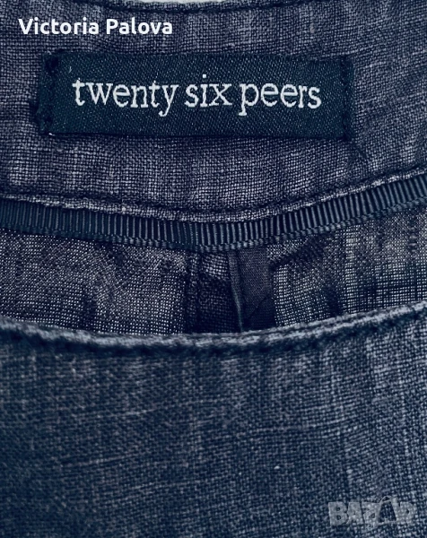 Модерна ленена рокля TWENTY SIX PEERS 100% лен, снимка 1