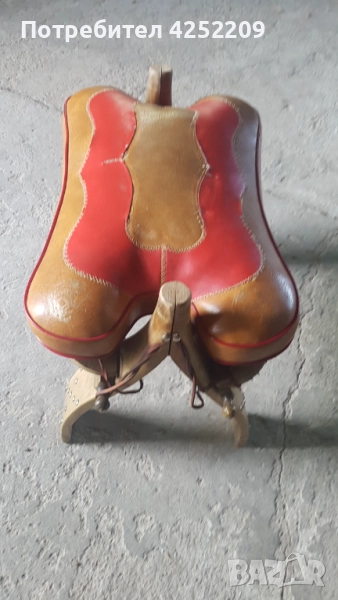 табуретка за крака + стол, снимка 1