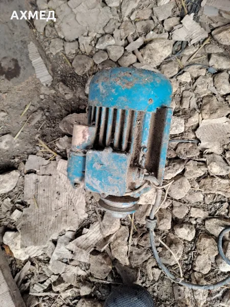 Български електромотор  1.1kW- за пренавиване или части, снимка 1