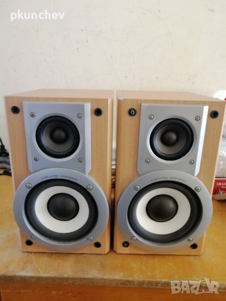 Тонколони Panasonic SB-PM22 Bi-Wire Micro Bookshelf Stereo Speakers 6ohm, снимка 1