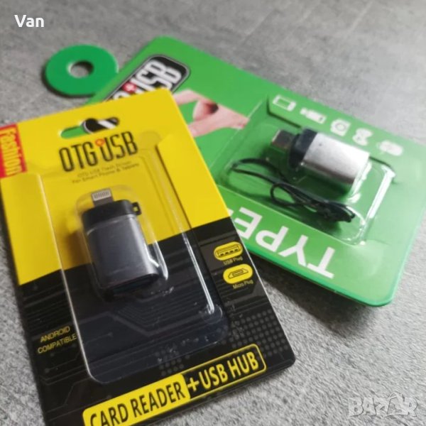 Преходник за Iphone и Андроид за флашка и клавиатура, снимка 1