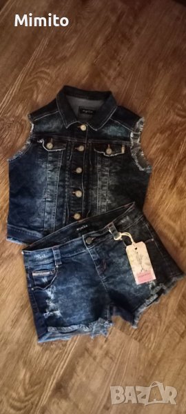 Дънков елек Negative, снимка 1