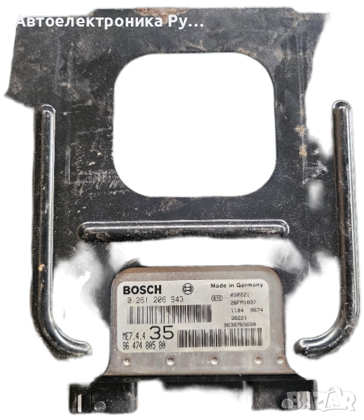 Компютър двигател за Peugeot 307, 1.6, 16V, 0261206943, 0 261 206 943, 96 474 805 80, 9647480580, снимка 1