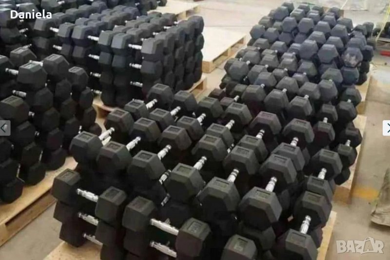 Dumbells heks Дъмбели хекс Гири шестограмни комплекти 5-30 и 5-45 топ, снимка 1