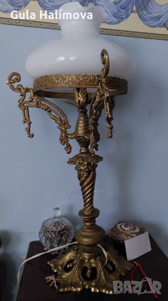  Старинна нощна  лампа , снимка 1