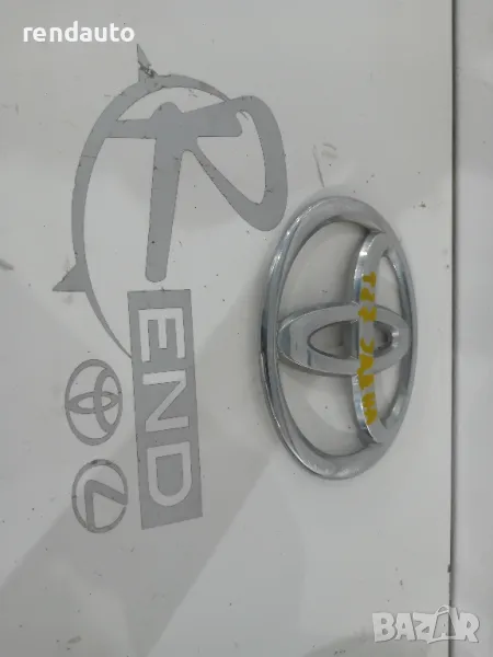 75431-0d050 Задна емблема Toyota Avensis t27 , снимка 1