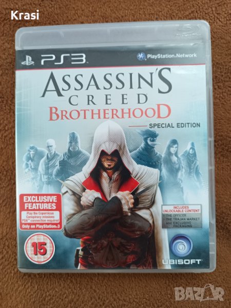 Игра за Плейстейшън 3 Assassins Creed Brotherhood, снимка 1