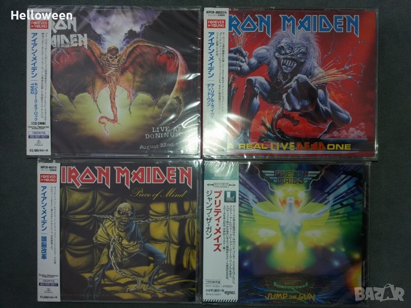 Японски CD,Japan CD-Iron Maiden,Metallica,Gary Moore,Accept , снимка 1