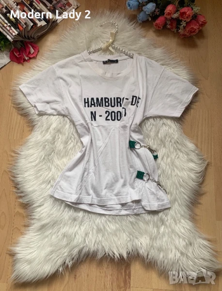 Бяла тениска, снимка 1