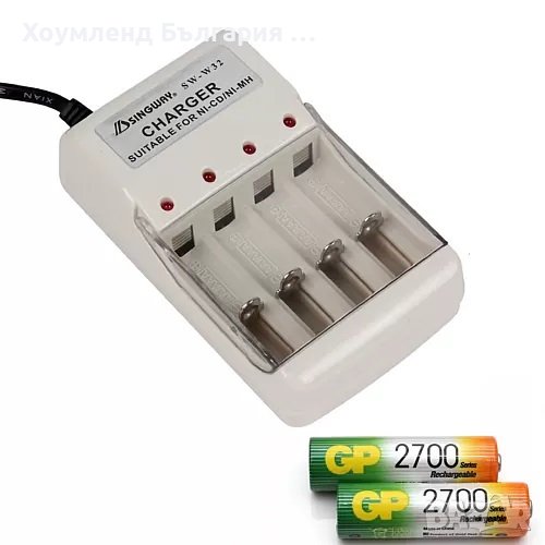 Зарядно за акумулаторни батерии R6/R3, снимка 1