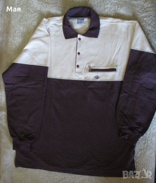 Нов мъжки пуловер с яка, SiNeTa, размер XXXL, снимка 1